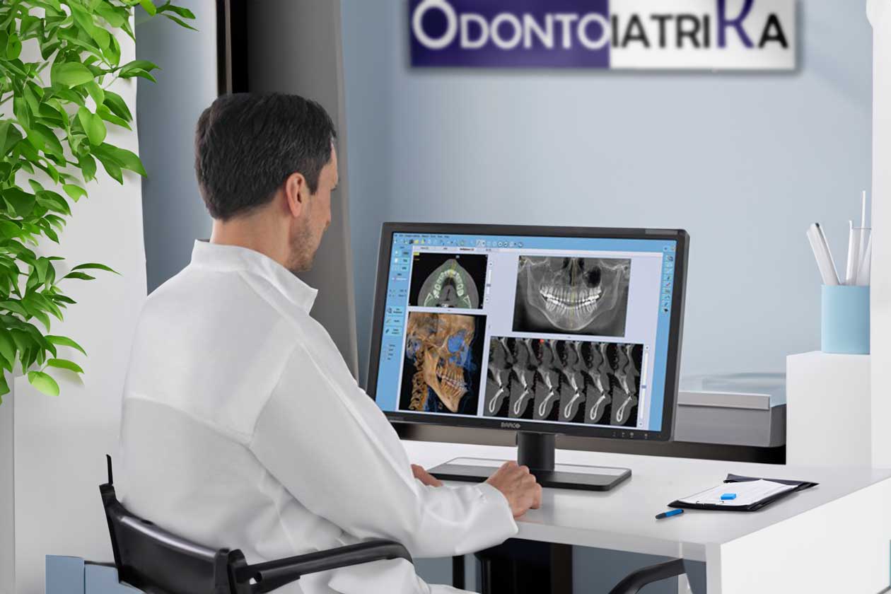 TAC dentale 3D valutata dallo specialista ad Odontoiatrika Savona